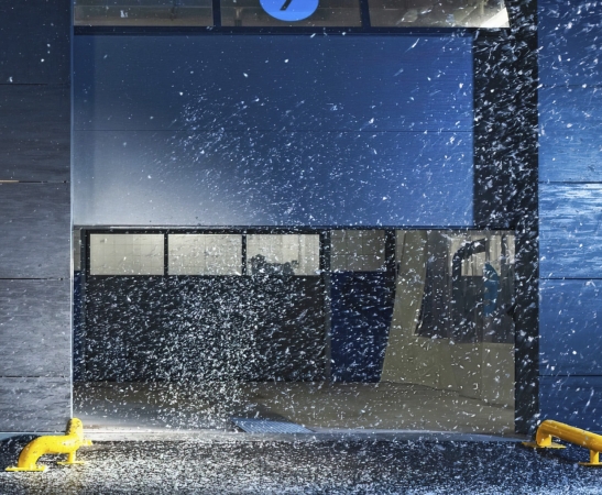 Панорамные ворота AluTherm в Чегеме