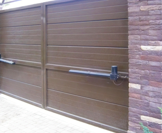 Автоматика для распашных ворот в Чегеме