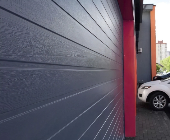 Ворота из сэндвич-панелей в Чегеме