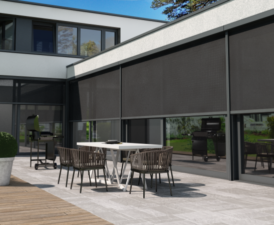 Внешняя солнцезащита помещений в Чегеме