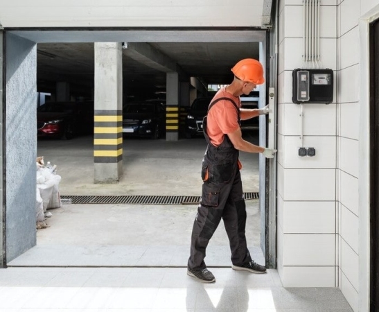 Замер ворот в Чегеме